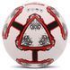 Мяч футбольный гибридная сшивка HYBRID SOCCER STAR FB-4523 №5 PU белый-красный FB-4523 фото 3