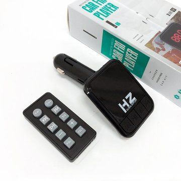 Автомобильный FM трансмиттер Bluetooth HZ H6-12-24V модулятор с microSD, USB, Hands Free + Пульт ws55423 фото