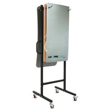 Стойка для подвесных ковриков мобильная LiveUp LP8814 размер 74х74х207см черный LP8814 фото