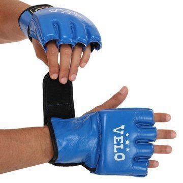 Перчатки для смешанных единоборств MMA VELO ULI-4018 S-XL цвета в ассортименте XL ULI-4018 фото