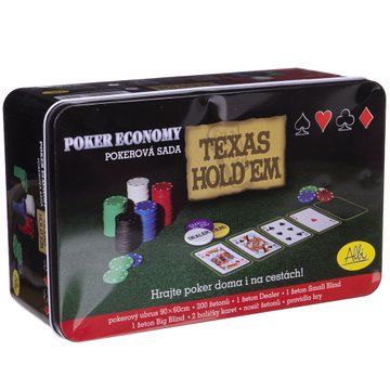 Набор для покера в металлической коробке Texas Holdem Poker set SP-Sport IG-1104215 200 фишек IG-1104215 фото
