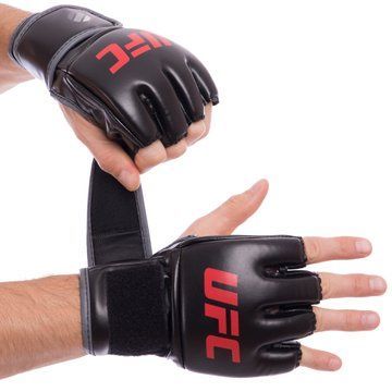 Перчатки для смешанных единоборств MMA UFC Contender UHK-69088 S-M черный UHK-69088 фото