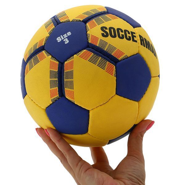 Мяч гандбольный SOCCERMAX MAQ-139 размер 3 желтый-синий MAQ-139 фото