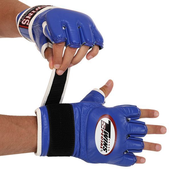 Перчатки для смешанных единоборств MMA TWINS GGL-6 M-XL цвета в ассортименте M GGL-6 фото