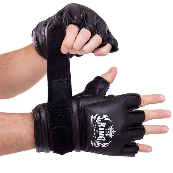 Перчатки для смешанных единоборств MMA TOP KING Extreme TKGGE S-XL цвета в ассортименте M TKGGE фото
