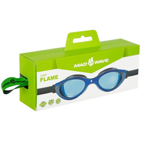 Очки для плавания юниорские MadWave AUTIMATIC JUNIOR FLAME M041104 цвета в ассортименте M041104 фото
