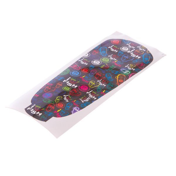Пенни борд Penny Board круизер пластиковый 22' FISH SK-401-36 синий-желтый-фиолетовый SK-401-36 фото