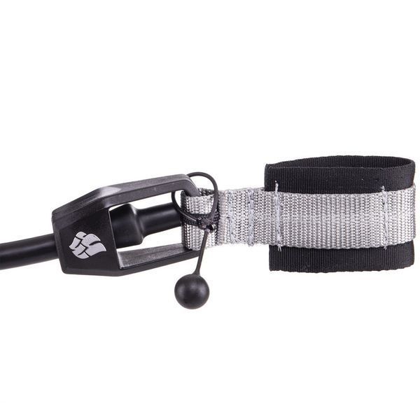 Тренажер для бассейна профессиональный MadWave LONG SAFERY CORD M077102 черный M077102 фото