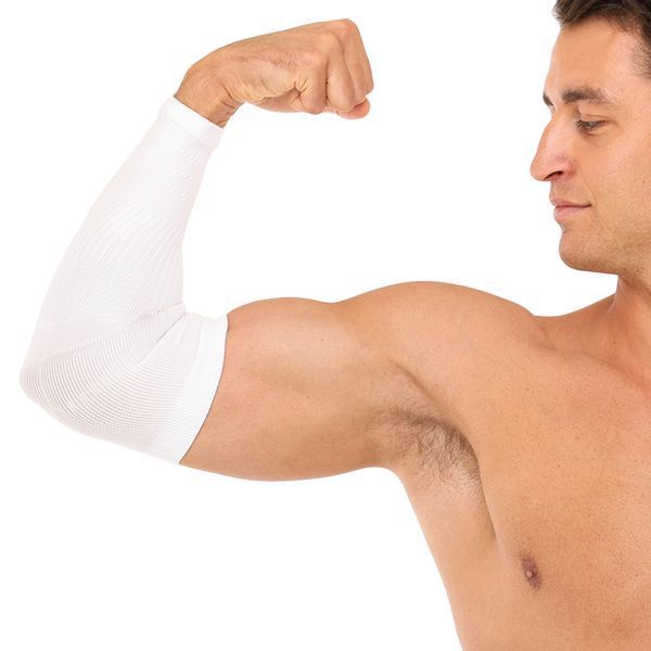 Рукав спортивний компресійний нарукавник Joma ARM WARMER 400285-200 розмір M-L 1шт білий M 400285-200 фото