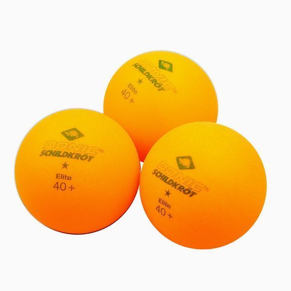 Набор мячей для настольного тенниса DONIC ELITE 40+ 1star MT-608318 3шт оранжевый MT-608318 фото
