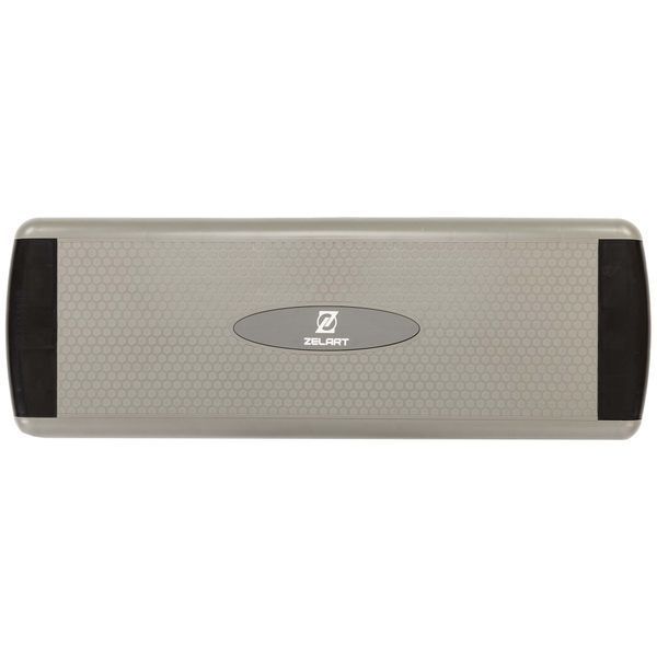 Степ-платформа для фитнеса и аэробики 3 уровня высоты Zeart FI-2585 (MD1705) 90,5x32,5x15-25см серый-черный FI-2585 фото
