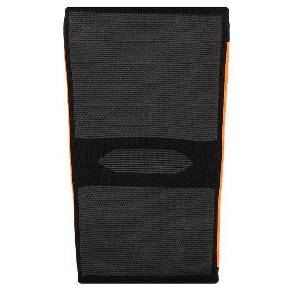 Наколенник спортивный эластичный компрессионный EXTREME 716CA S-L 1шт черный-оранжевый 716CA фото