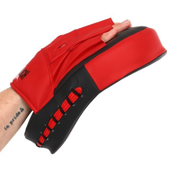 Лапа боксерская изогнутая тренировочная PU HARD TOUCH BO-4457 18,5х5х24см 2штуки цвета в ассортименте BO-4457 фото
