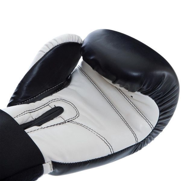 Перчатки боксерские на липучке PU UFC PRO Compact UHK-75005 L белый-черный UHK-75005 фото