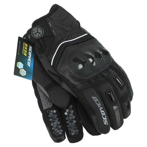 Мотоперчатки SCOYCO Waterproof Sensor Touch MC94 S-2XL черный L MC94 фото