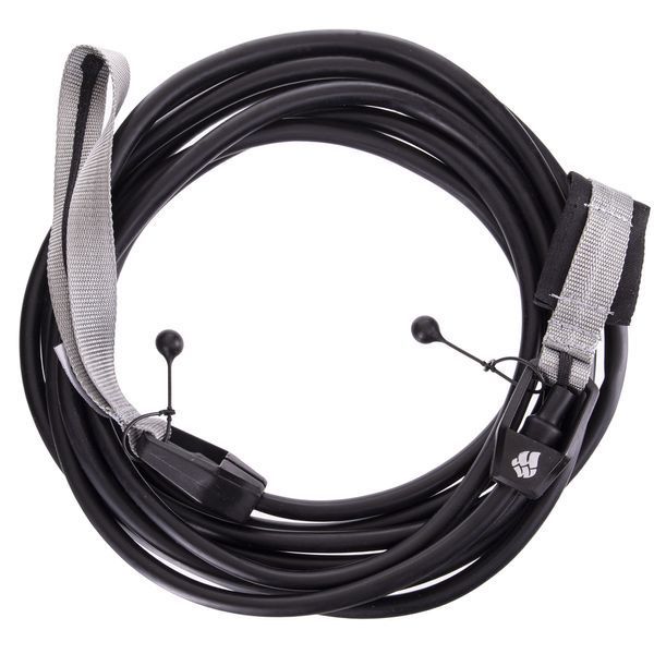 Тренажер для бассейна профессиональный MadWave LONG SAFERY CORD M077102 черный M077102 фото