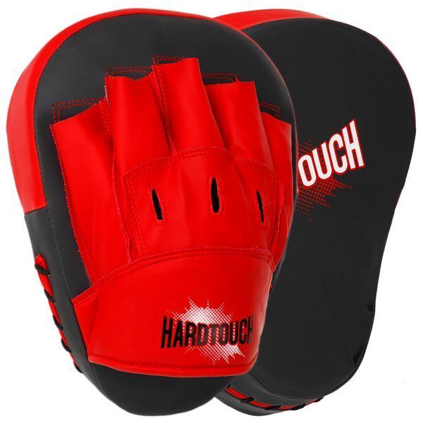 Лапа боксерская изогнутая тренировочная PU HARD TOUCH BO-4457 18,5х5х24см 2штуки цвета в ассортименте BO-4457 фото