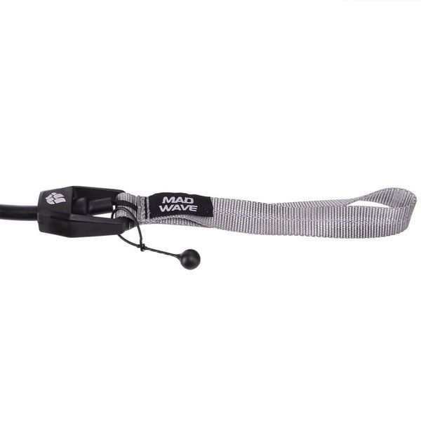 Тренажер для бассейна профессиональный MadWave LONG SAFERY CORD M077102 черный M077102 фото