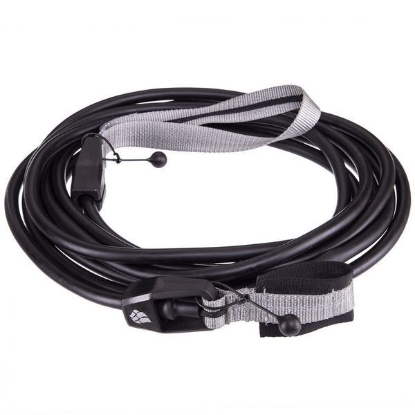 Тренажер для бассейна профессиональный MadWave LONG SAFERY CORD M077102 черный M077102 фото