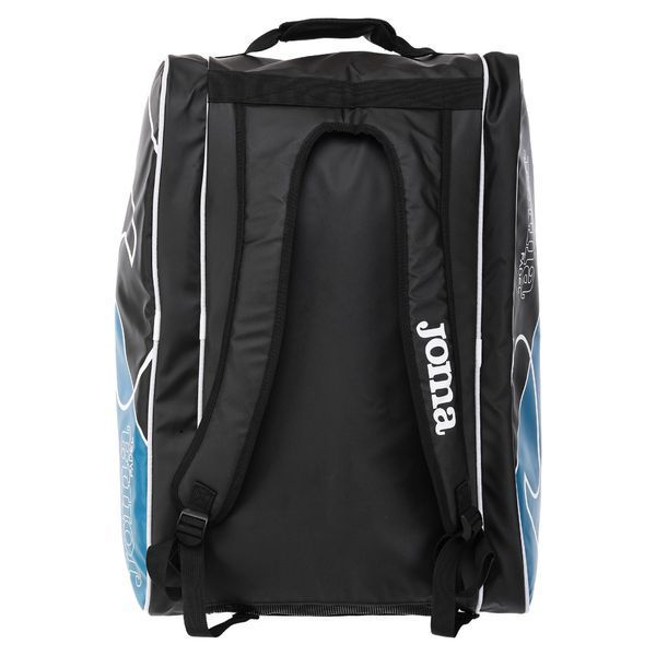 Теннисная сумка для ракеток падел тенниса на 2 ракетки Joma PRO 401375-713 60x33x34см черный-синий 401375-713 фото