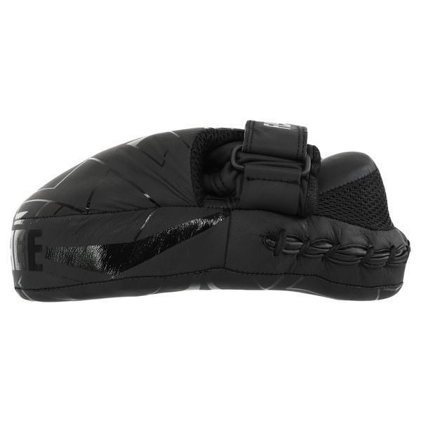 Лапа боксерская изогнутая тренировочная кожа FISTRAGE INTENSE FIGHTER VL-9348 19х5х26см 2штуки серый-черный VL-9348 фото