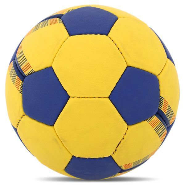 Мяч гандбольный SOCCERMAX MAQ-139 размер 3 желтый-синий MAQ-139 фото