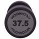 Гантель цельная профессиональная с полиуретановым покрытием TECHNOGYM LN-1254-37_5 1шт 37,5кг черный-серый LN-1254-37_5 фото 3