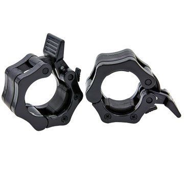 Замки быстросъемные для грифа Lock-Jaw PRO Zelart CL-24 2шт диаметр-50мм черный CL-24 фото