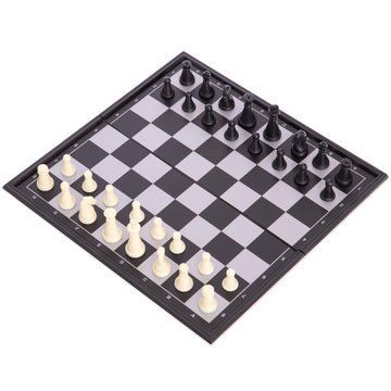 Шахматы настольная игра пластиковые на магнитах SP-Sport SC5477 размер 19см x 19см SC5477 фото