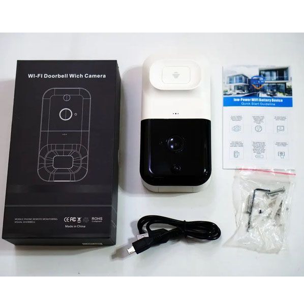 Бездротова відеокамера дверного дзвінка домофон SMART DOORBELL X5 wifi ws58118 фото