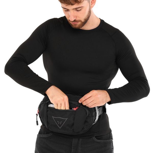 Сумка на пояс через плечо бананка DAINESE MT-2713 5л 29х8х19см черный MT-2713 фото