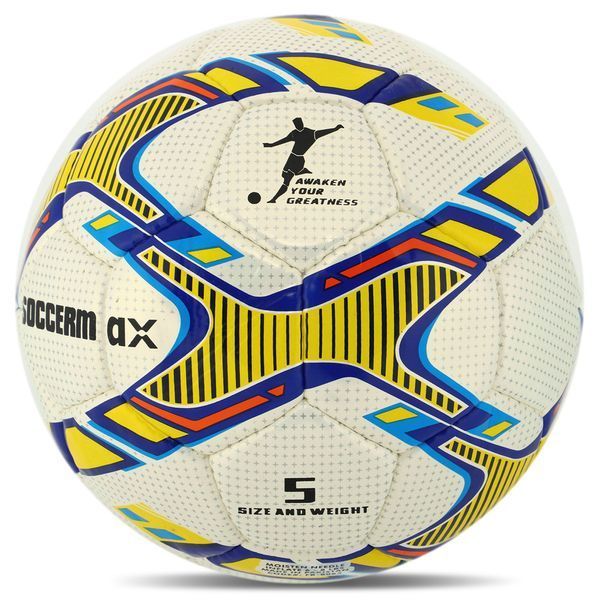 М'яч футбольний SOCCERMAX FB-8065 №5 PU кольори в асортименті FB-8065 фото