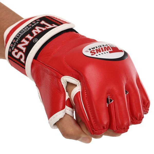 Перчатки для смешанных единоборств MMA TWINS GGL-6 M-XL цвета в ассортименте L GGL-6 фото