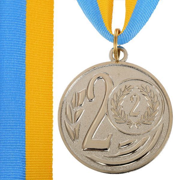 Медаль спортивная с лентой SP-Sport WREATH C-1489-5 o5см золото, серебро, бронза C-1489-5 фото