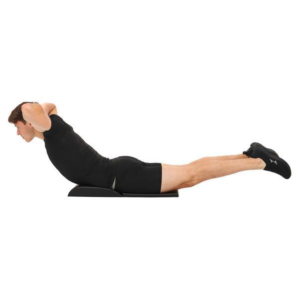 Мат для пресса подушка под поясницу двойной Абмат AB MAT D1FITNESS FI-5124 черный FI-5124 фото