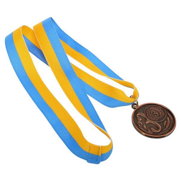 Медаль спортивная с лентой SP-Sport WREATH C-1489-5 o5см золото, серебро, бронза C-1489-5 фото