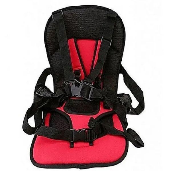 Детское бескаркасное автокресло Multi Function Car Cushion до 5 лет. Цвет: красный ws34269-1 фото