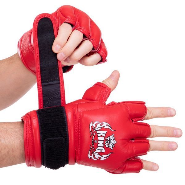 Перчатки для смешанных единоборств MMA TOP KING Extreme TKGGE S-XL цвета в ассортименте L TKGGE фото
