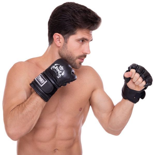 Перчатки для смешанных единоборств MMA TOP KING Extreme TKGGE S-XL цвета в ассортименте L TKGGE фото