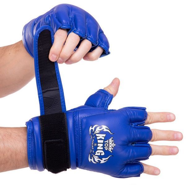 Перчатки для смешанных единоборств MMA TOP KING Extreme TKGGE S-XL цвета в ассортименте L TKGGE фото
