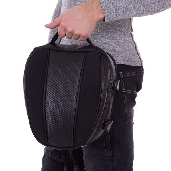 Сумка на бак мотоцикла на магнитах Tank Bag ROUGH and ROAD M-2835 23х28х11+4см черный M-2835 фото