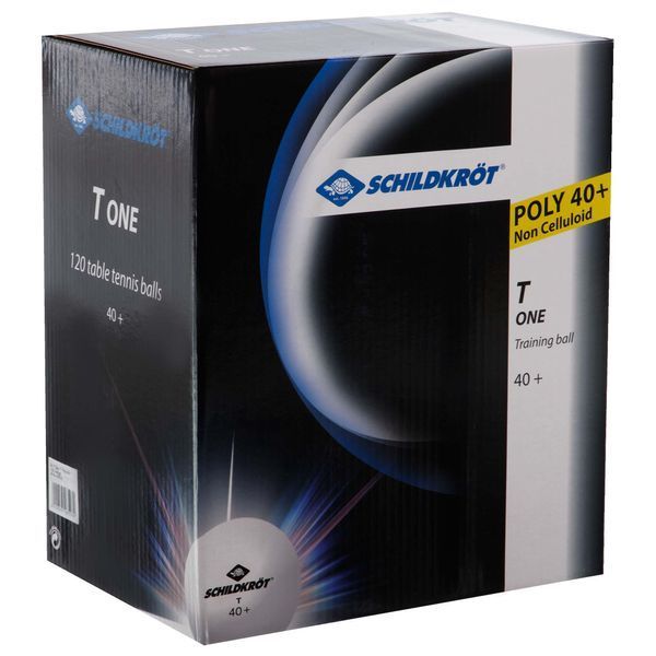 Набір м'ячів для настільного тенісу DONIC 1-T One Poly 40 608522 120шт білий 608522 фото