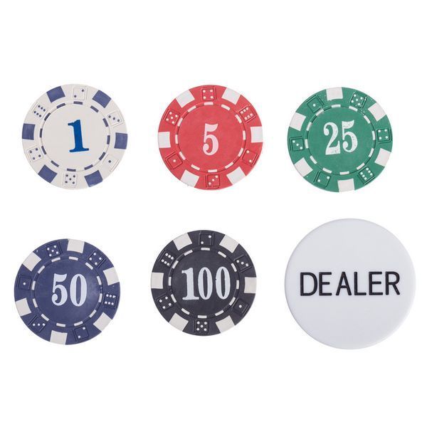 Набор для покера в кейсе из экокожи Poker game set SP-Sport PK500L 500 фишек PK500L фото