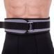 Пояс атлетичний текстильний Zelart SB-165459 спинка-15см розмір-XS-XXL сірий SB-165459 фото 9
