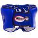 Шлем боксерский открытый кожаный TWINS HGL8-2T M-XL синий-черный HGL8-2T фото 4