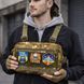 Тактична нагрудна сумка Multicam Cordura 1000D з MOLLE та патч-панеллю, 5 кишень, 30&times;20&times;8 см ws18155 фото 11