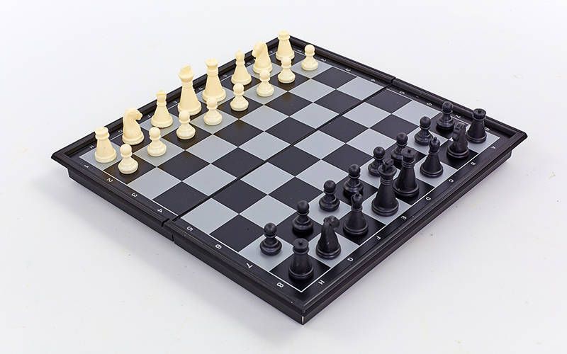 Шахматы настольная игра пластиковые на магнитах SP-Sport SC5477 размер 19см x 19см SC5477 фото