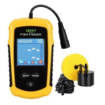 Эхолот портативный Fish Finder до 100м сонар портативный универсальный ws74881 фото