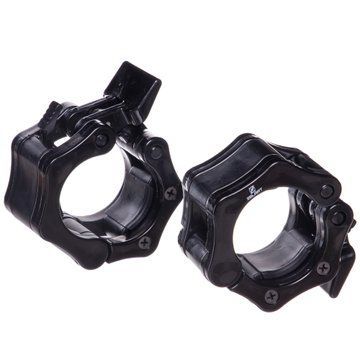Замки быстросъемные для грифа Lock-Jaw PRO Zelart TA-2725 2шт диаметр-51мм черный TA-2725 фото