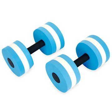 Гантель для аквафитнеса и аквааэробики аква-гантель Aqua Dumbbell SP-Sport PL-3351 1шт голубой-белый PL-3351 фото